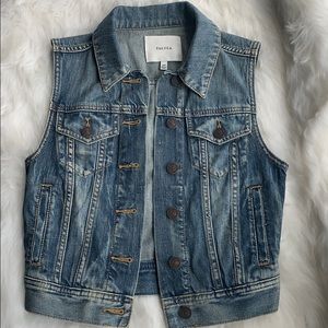 Talula from Aritzia Jean vest